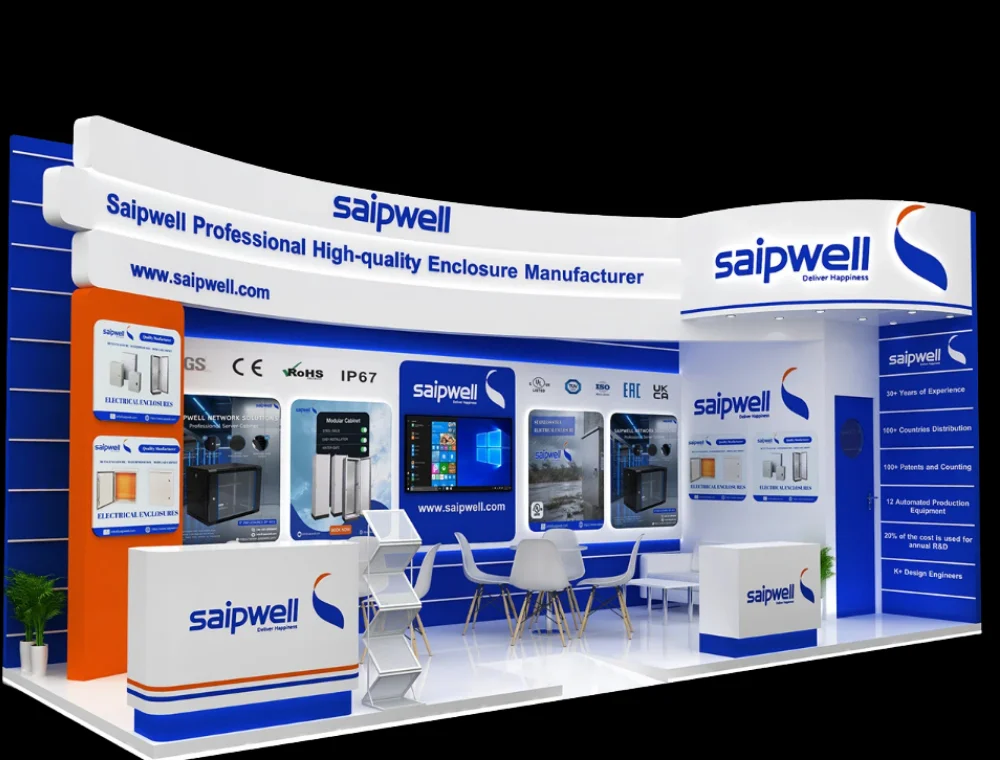 10x20 consumer electronics trade show booth display